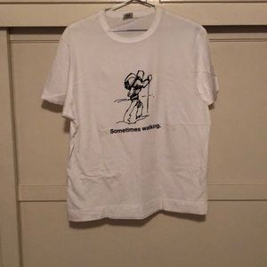Garbstore white t shirt.